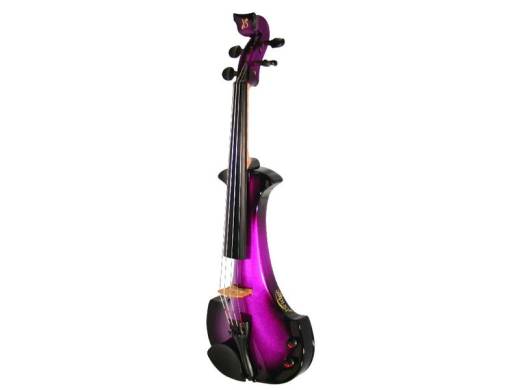 Eastman Strings - Bridge Aquila Electric Violin - Black/Purple